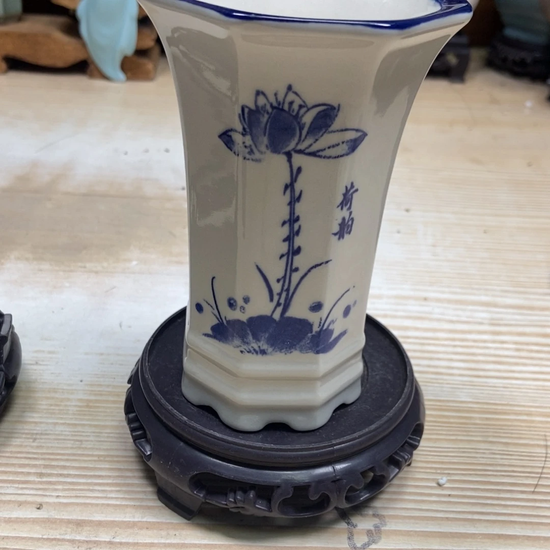 瓷片陶瓷花盆陶瓷艺术