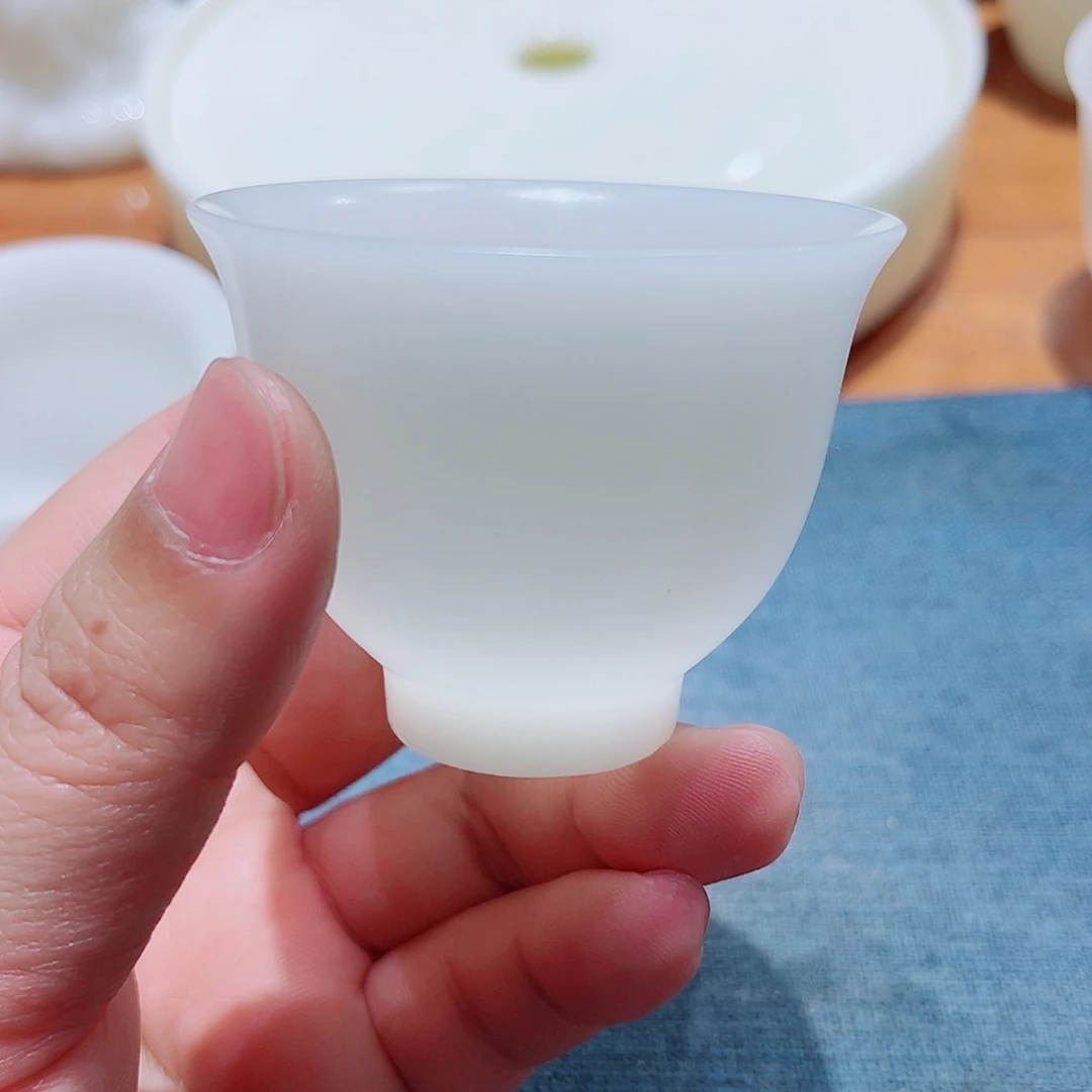 陶瓷素烧璞玉6个55cccc