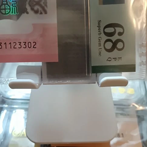 塑料蛇纪念钞全小号首日标中间顺  031123302  美评68