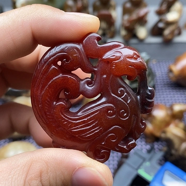 未镶嵌蛇纹石玉颈饰