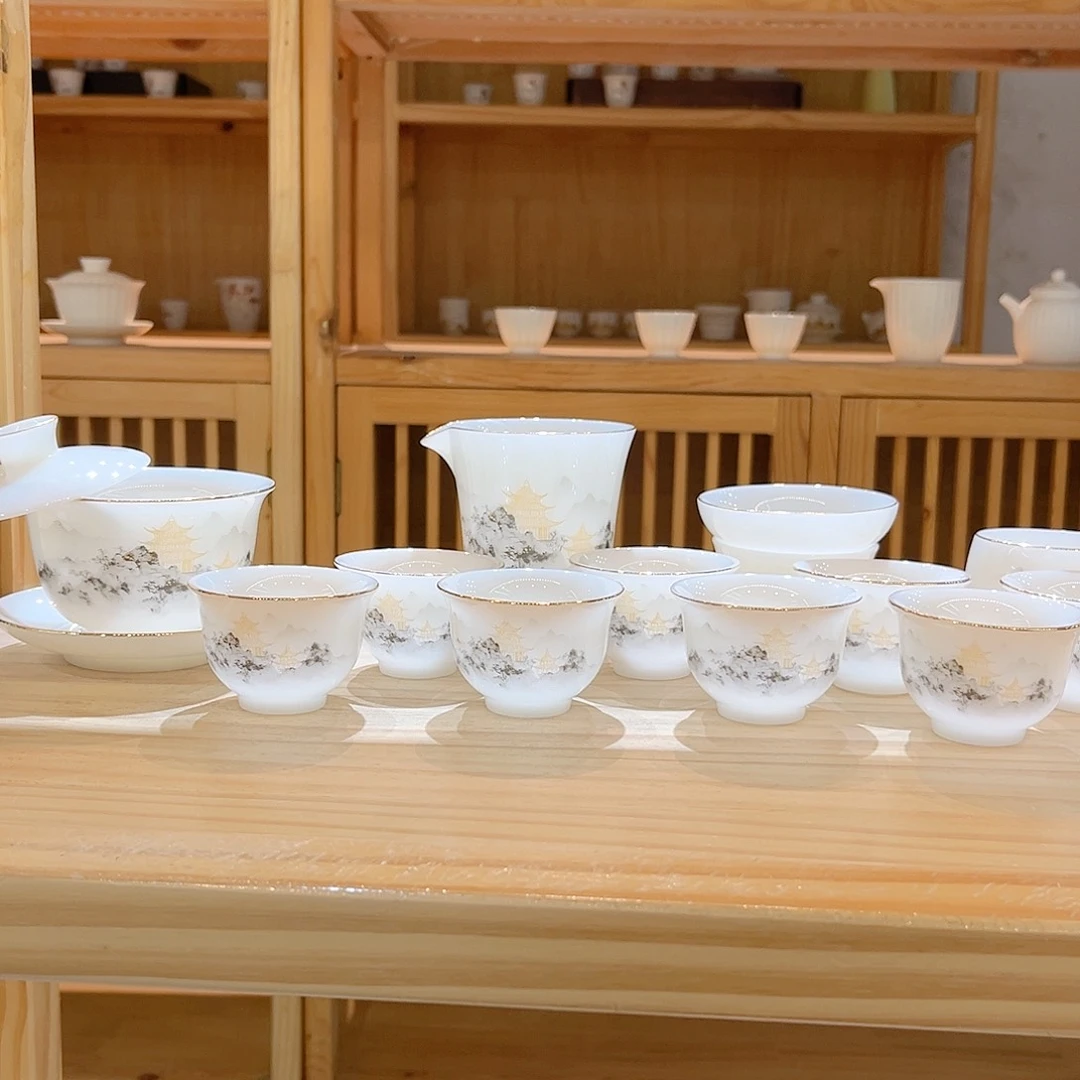 【御瓷斋】璞玉瓷套装