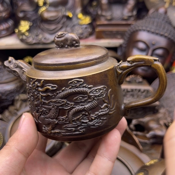 铜器工艺品客厅摆件