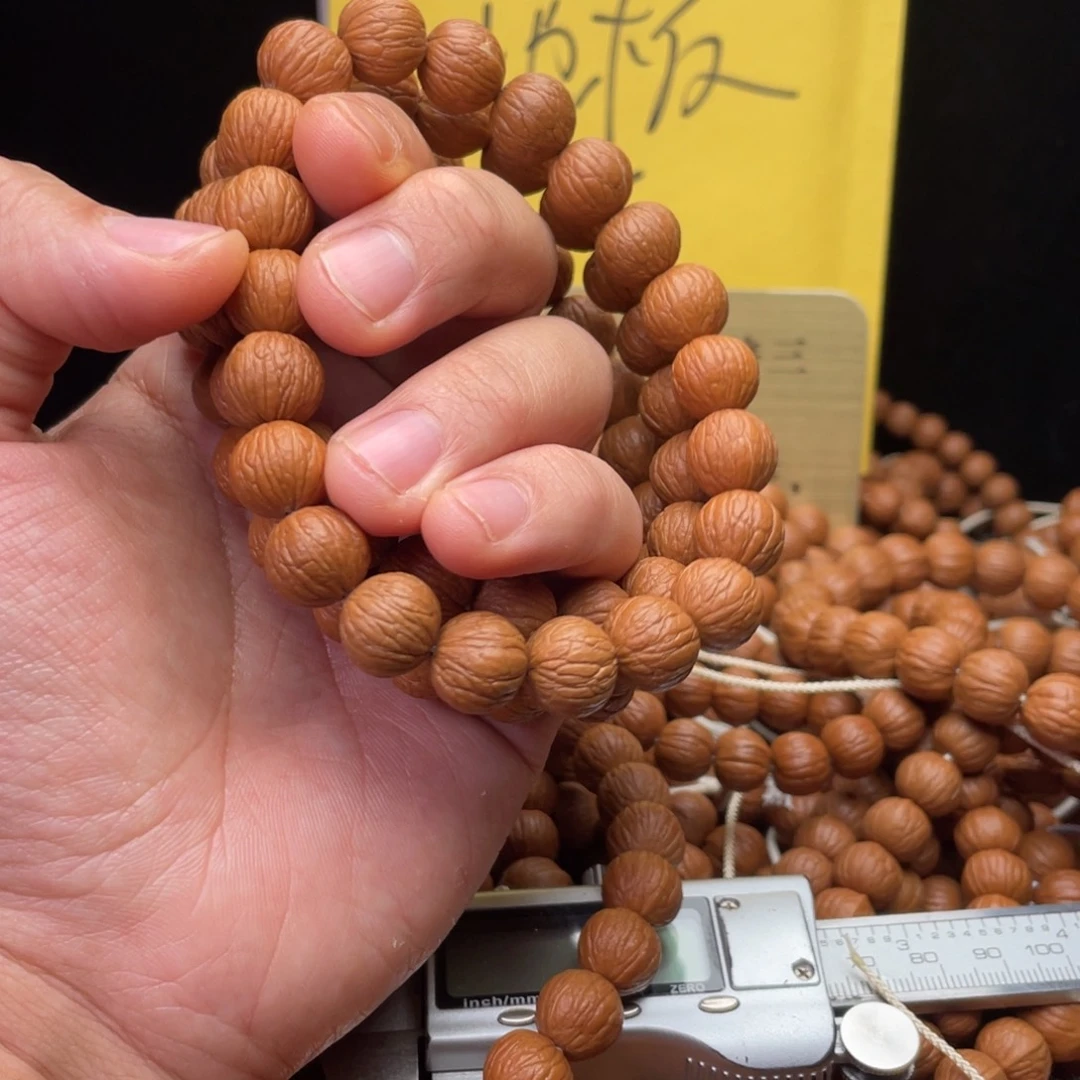 猴头核桃手串凤羽13