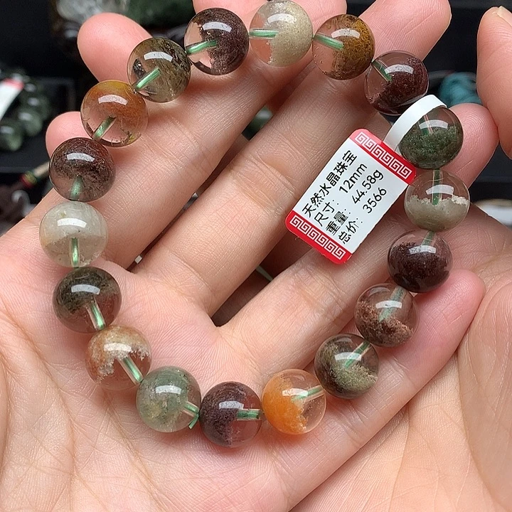 水晶手串未镶嵌天然水晶