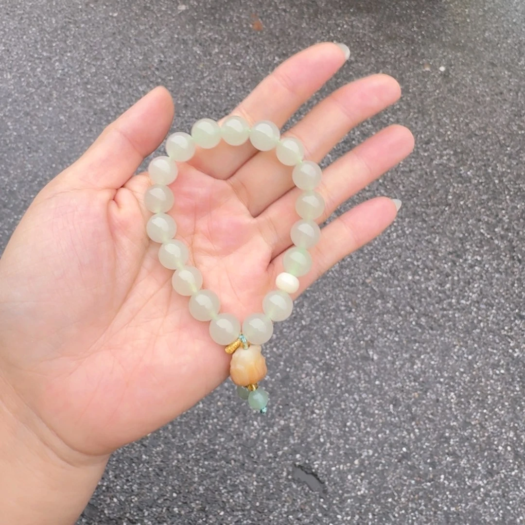 石英质玉未镶嵌手串
