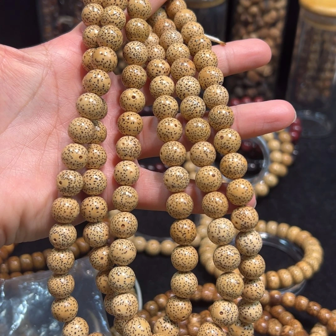 手串星月菩提114颗11圆长串