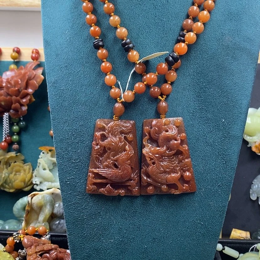 【闪购商品】蛇纹石玉吊坠未镶嵌