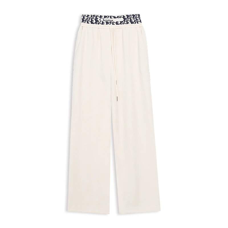 时尚长裤宽松打底百搭卫裤阔腿裤针织XY-8034