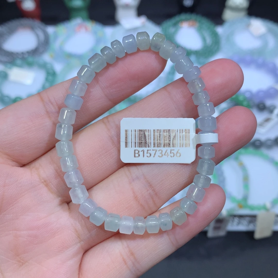 未镶嵌手串翡翠天然