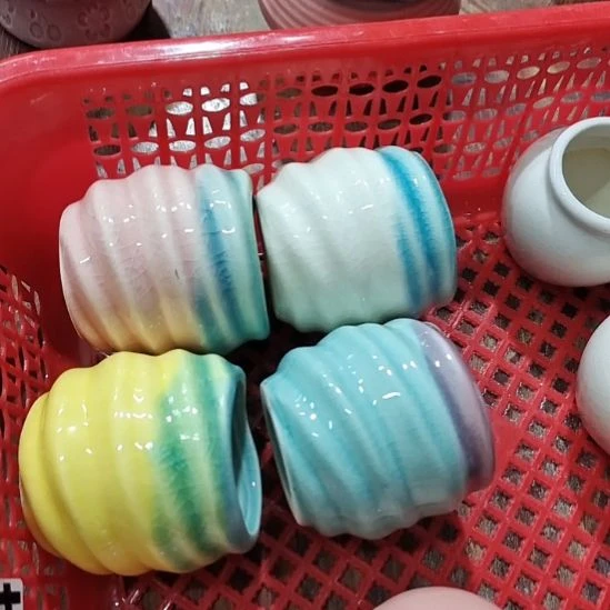 微瑕陶瓷盆12包邮