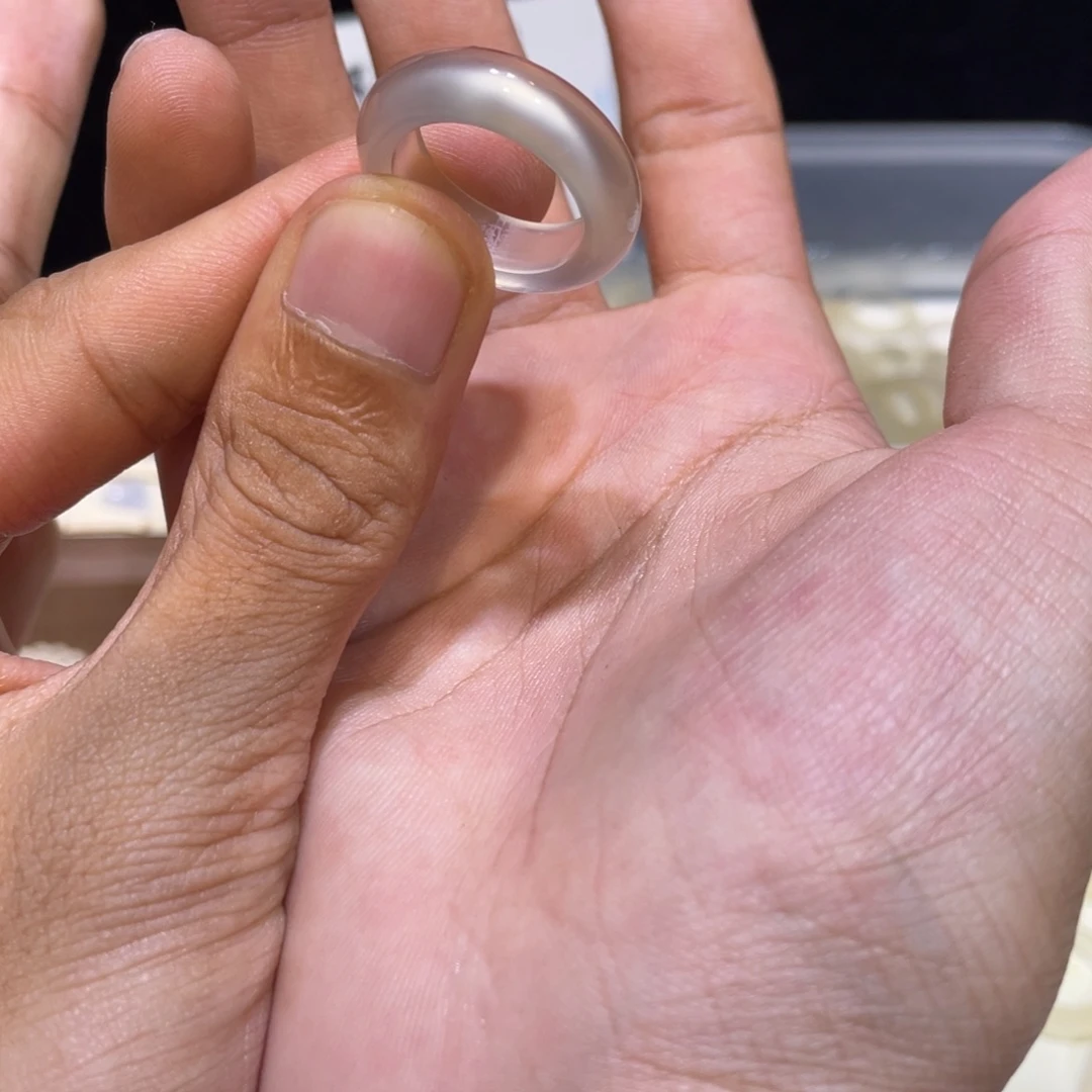 玛瑙/玉髓未镶嵌戒指96号港16