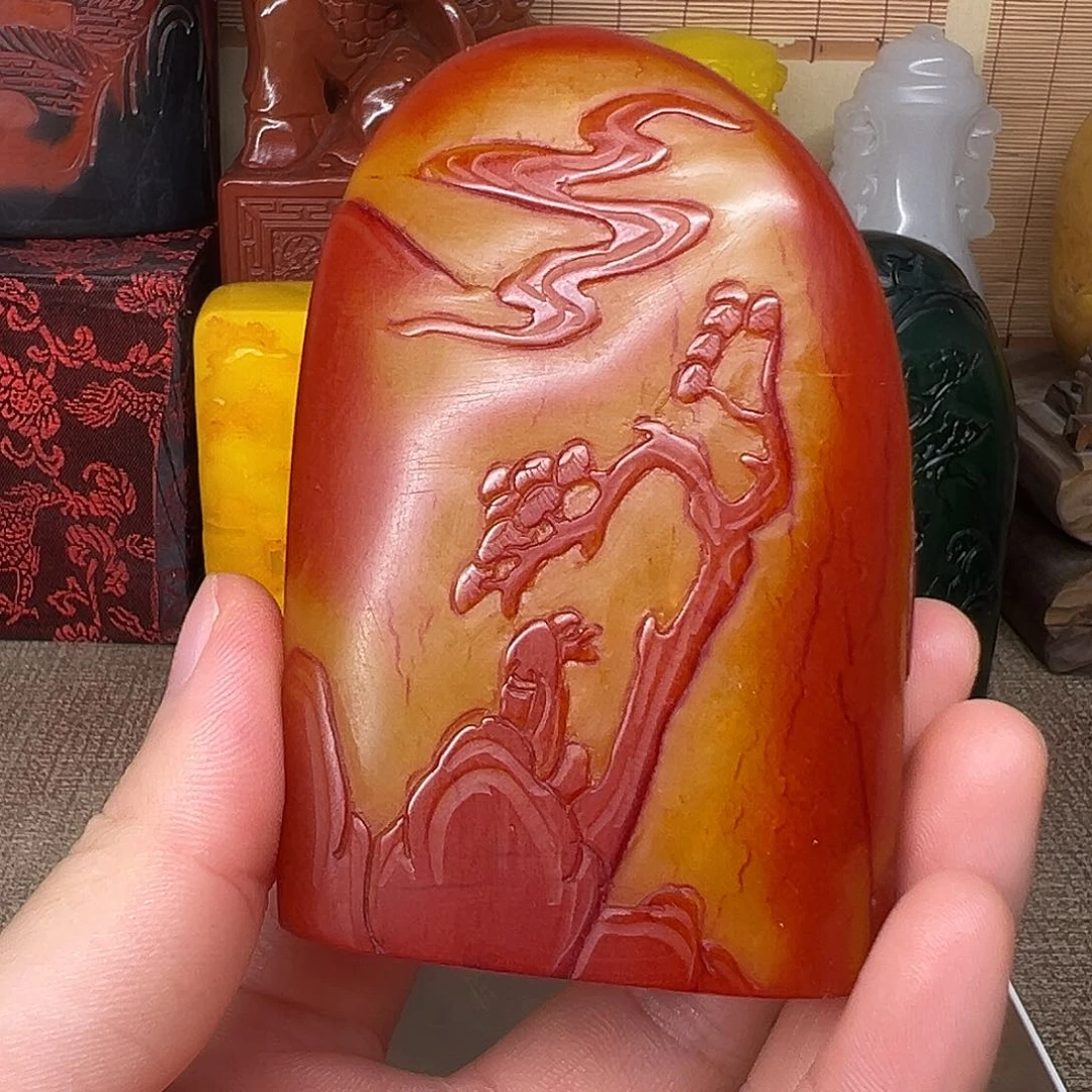 寿山石印石精品印章