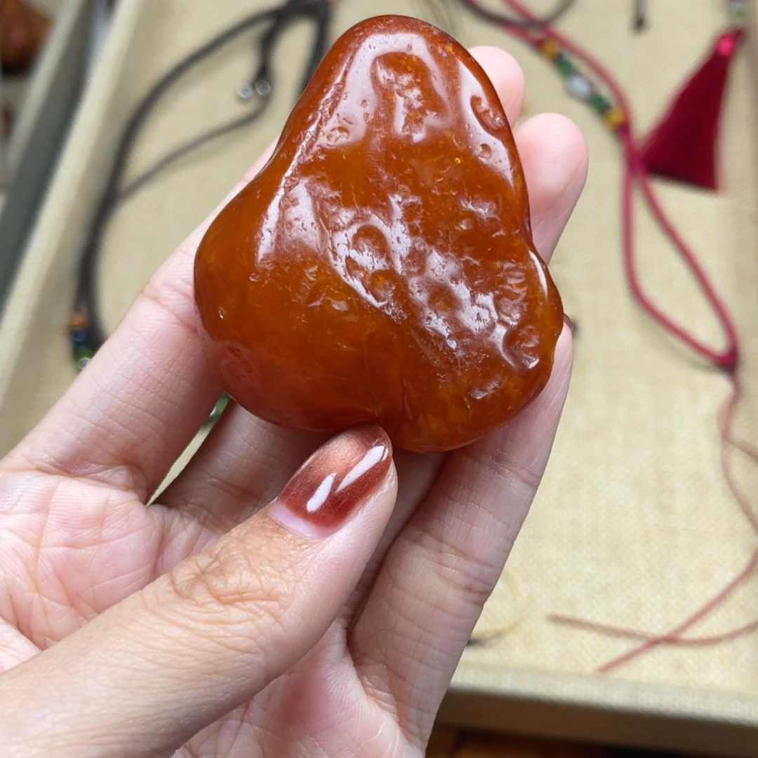 琥珀未镶嵌珠宝奇石