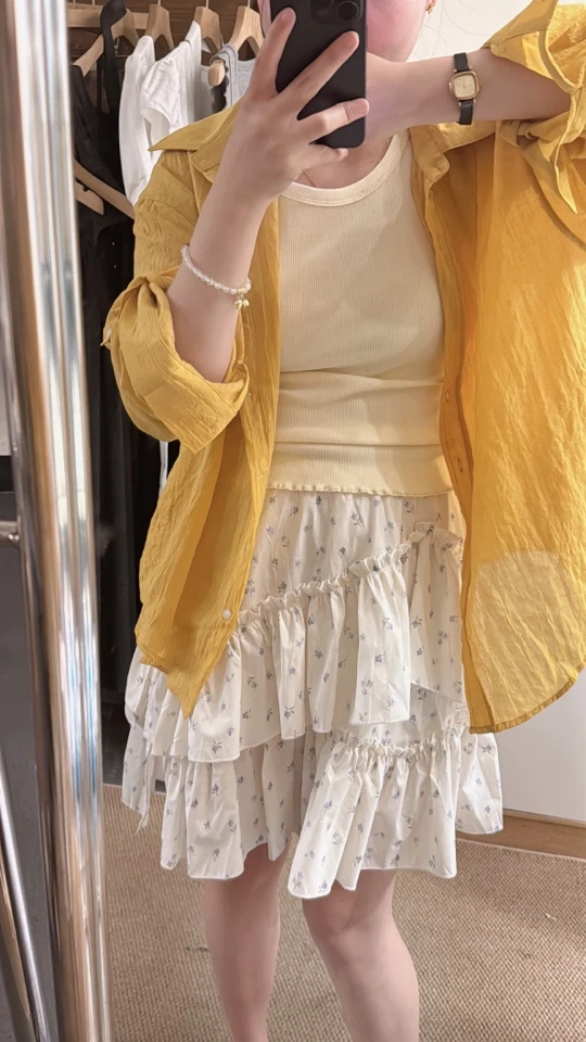 显白衬衫 好好看夏天防晒衬衫