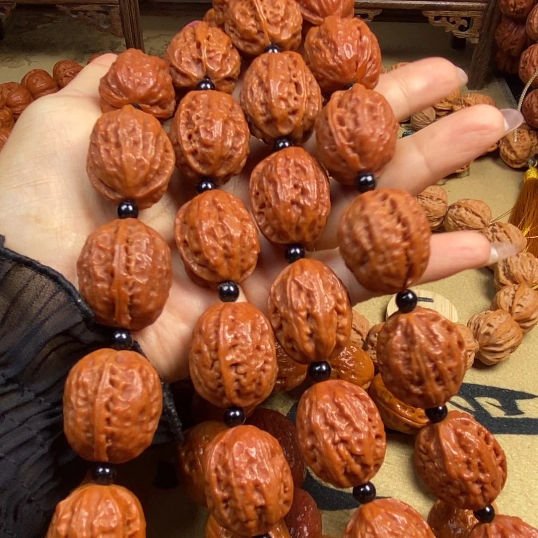 文玩核桃吊坠八棱大枣脖挂文玩核桃