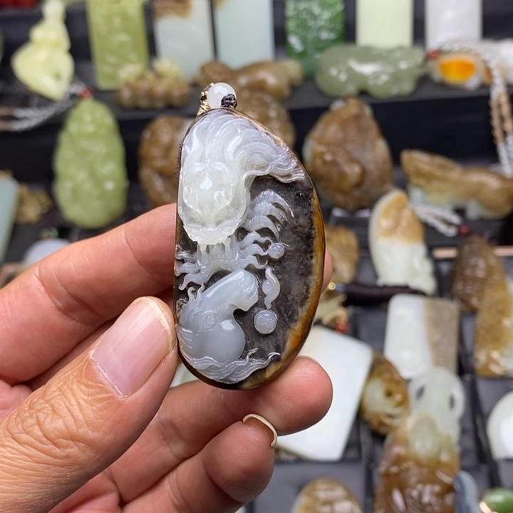 和田玉（白玉）未镶嵌颈饰