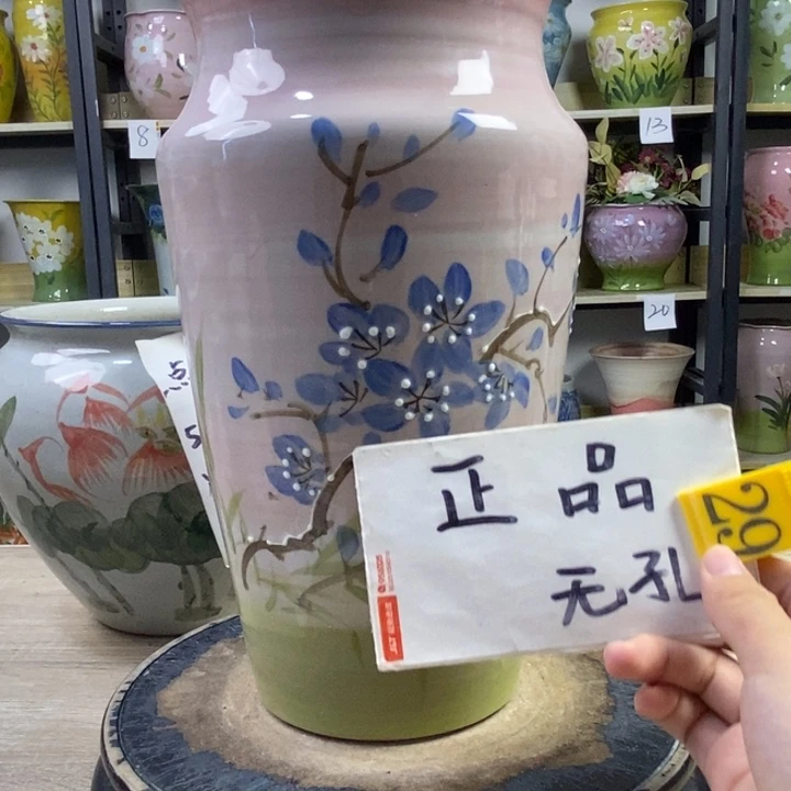 景德镇高温陶瓷花盆
