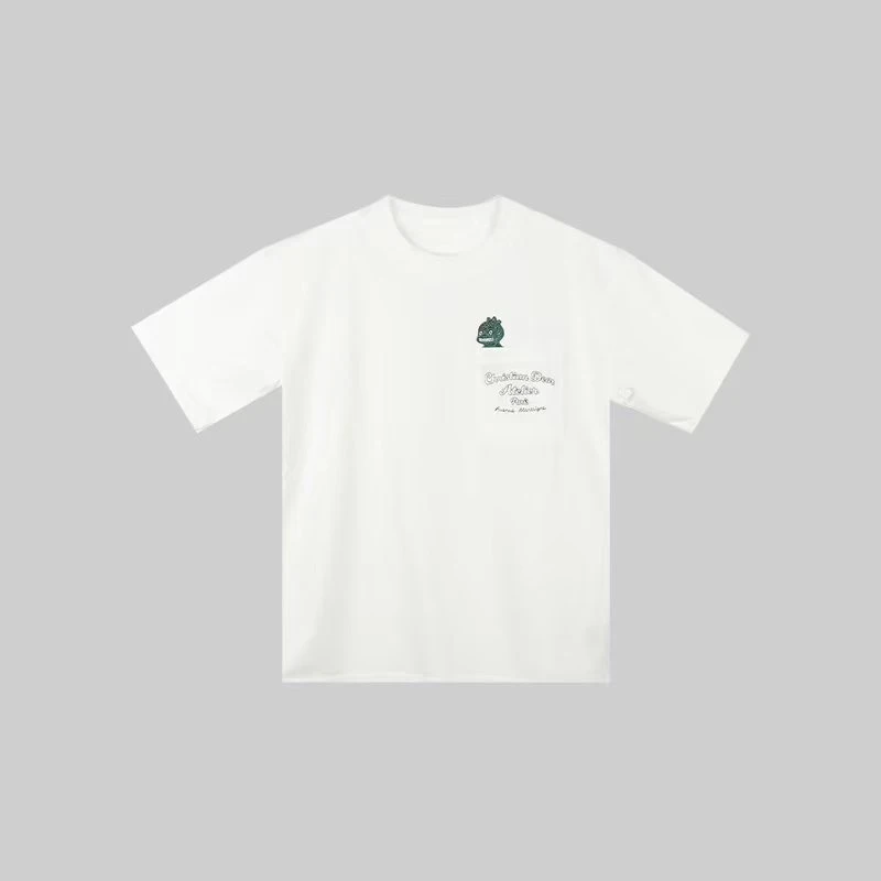 口袋恐龙轻奢短袖T恤男款