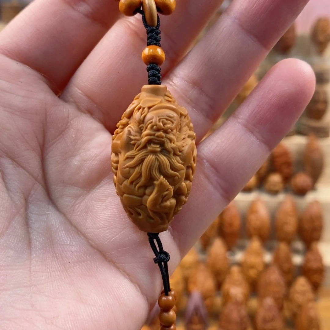 橄榄核手串/手链五鬼钟馗