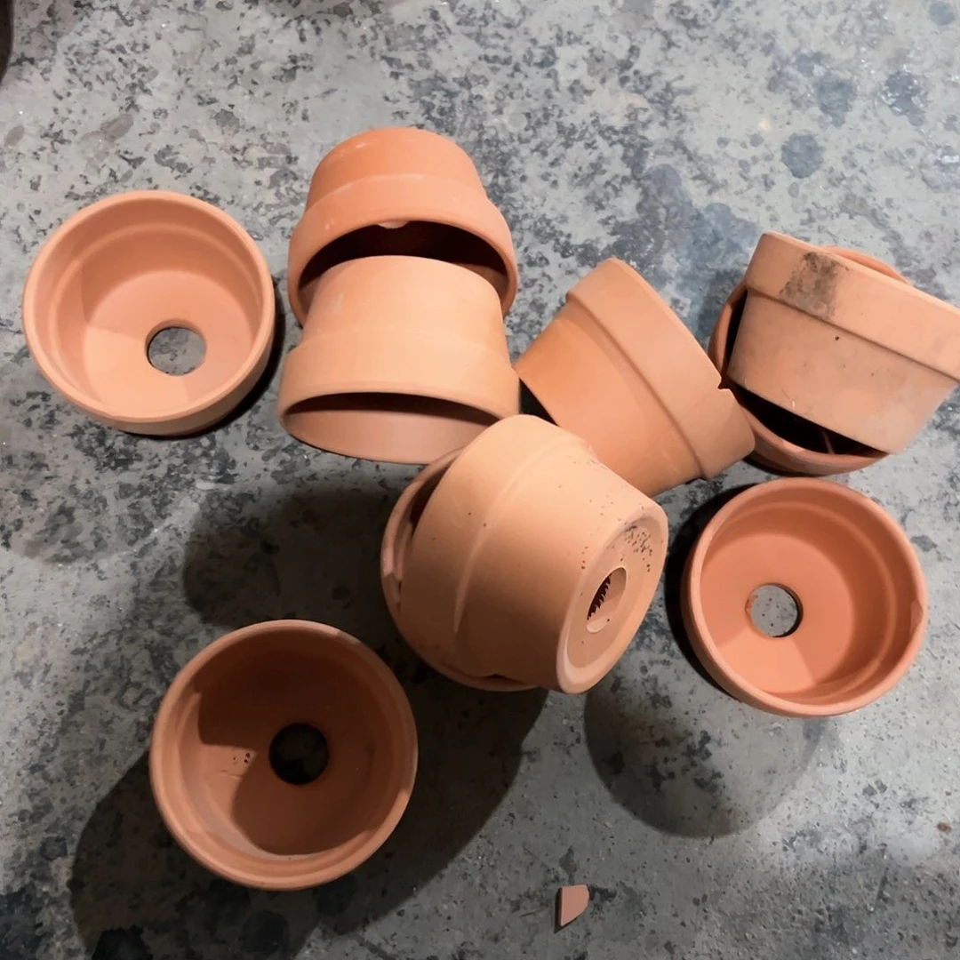 【闪购商品】红陶9口5高10个【微瑕】