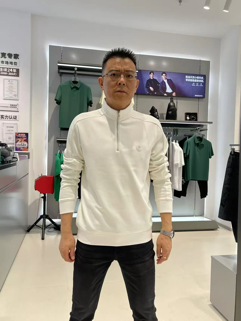 Septwolves/七匹狼25年秋冬新款套头卫衣（3745）
