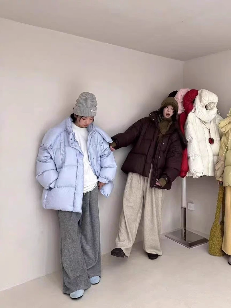 反季清仓羽绒服冬季显瘦保暖韩版加厚宽松休闲百搭潮流简约轻薄