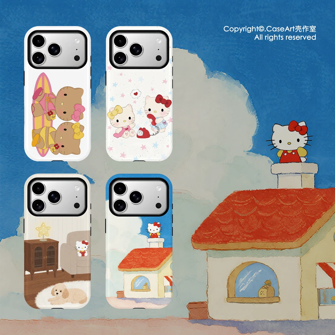 新款Kitty韩国菲林二合一 CaseArt壳作室 定制款