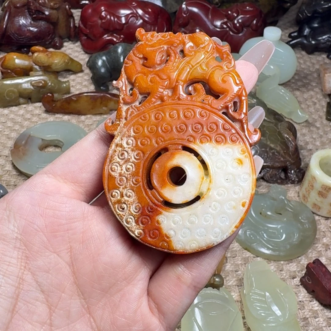 白玉菩提吊坠挂件