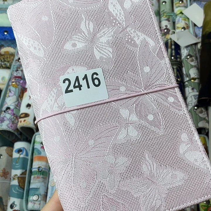 织绣桑蚕丝A5s活页带纸2416