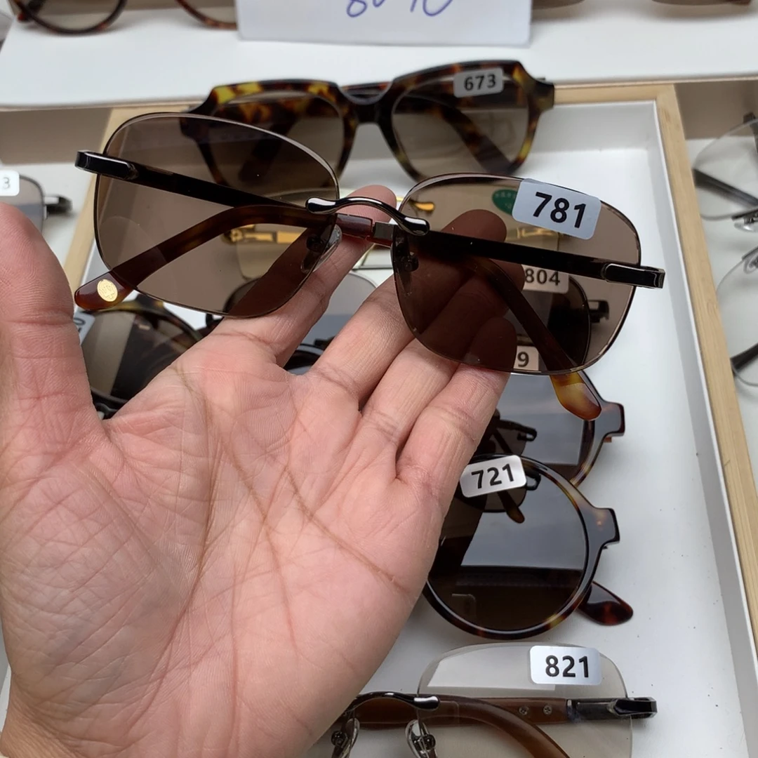 分体款无框眼镜781