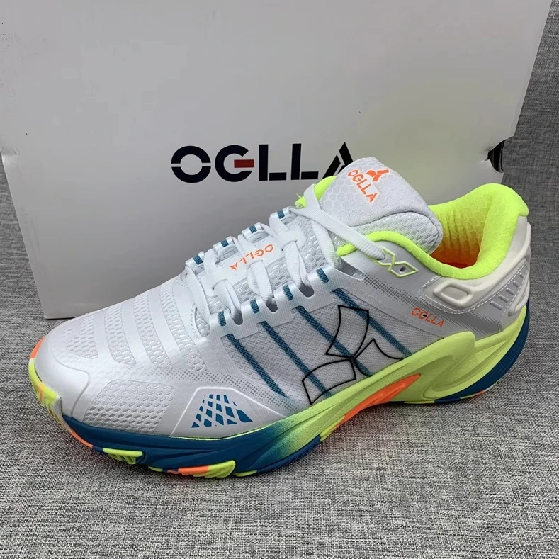 奥莱撤柜透气网面情侣款网球鞋支撑缓震综合训练鞋硬地红土抓地王