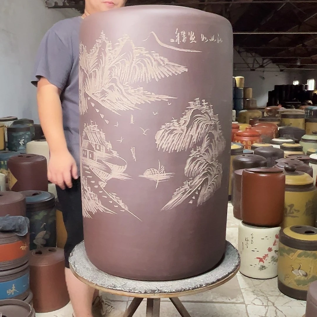 紫砂茶叶罐茶叶罐
