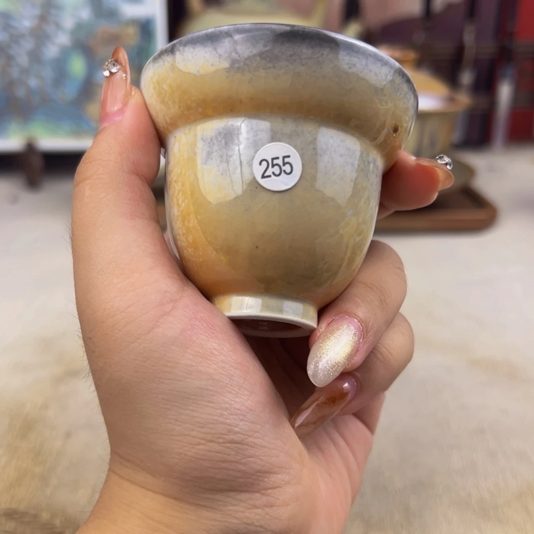 杯纯手工柴烧主人杯