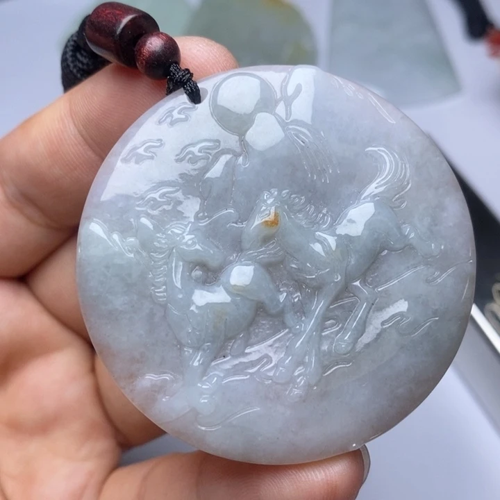 颈饰未镶嵌翡翠翡翠