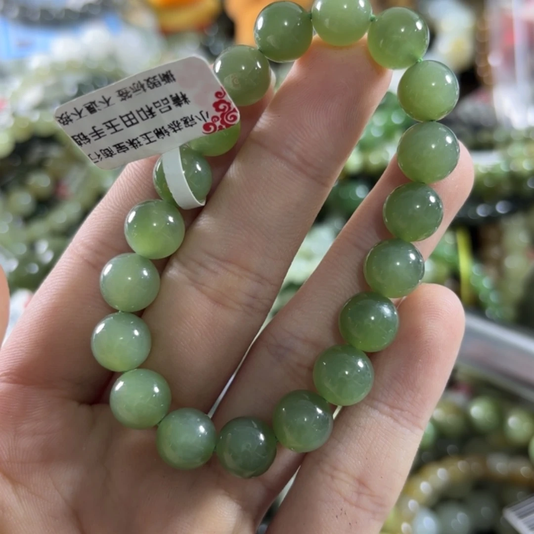 和田玉未镶嵌手链307