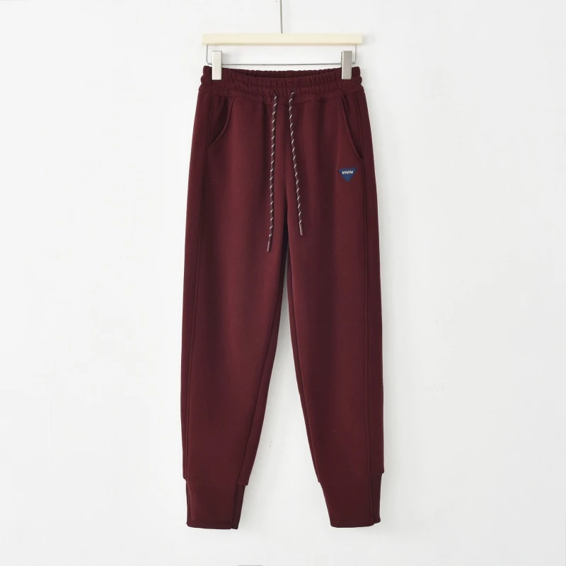 「升温绒绒裤」2024加绒冬季新款女装百搭显瘦休闲裤K-K937