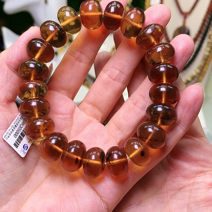 琥珀裸石未镶嵌抚顺琥珀