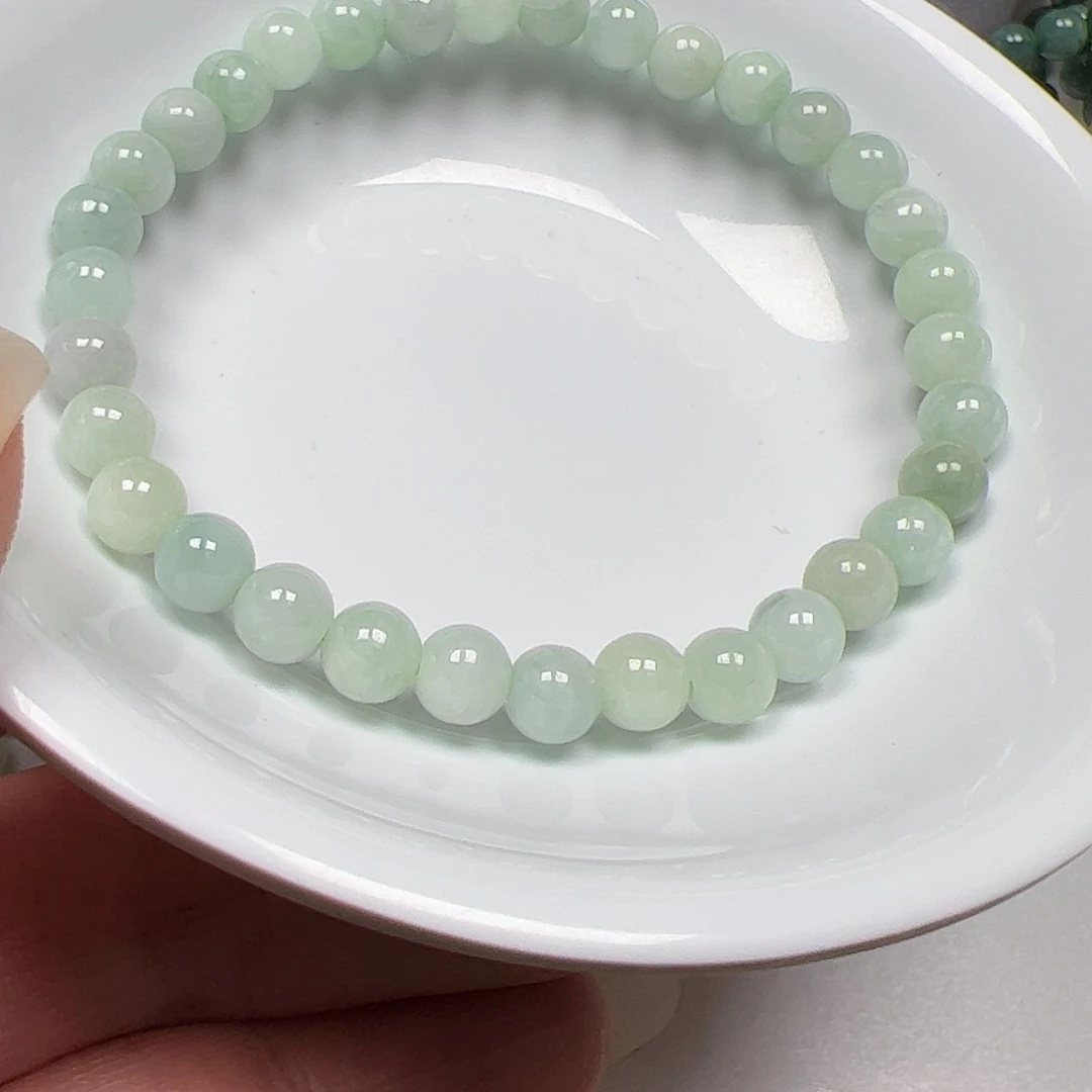 【闪购商品】翡翠手链未镶嵌未*卡5+