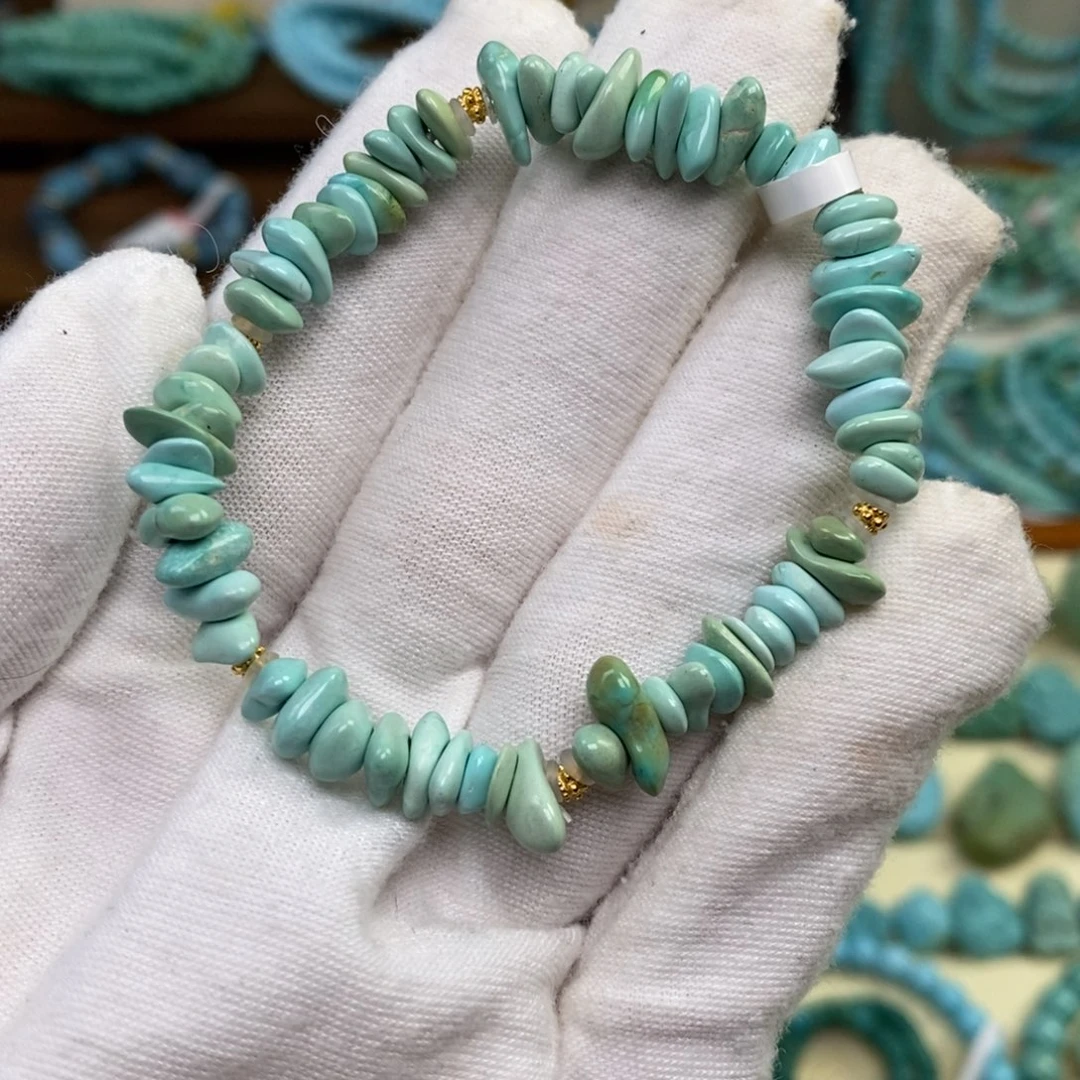 绿松石未镶嵌手串