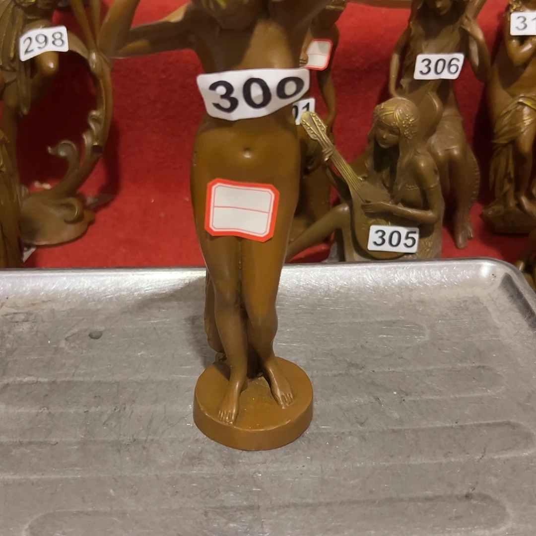 磕***虫黄铜摆件，文房摆件工艺品