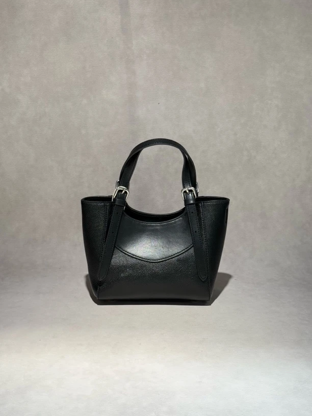 宝黛名媛新款手提菜篮子包包分层休闲大容量链条单肩腋下女包