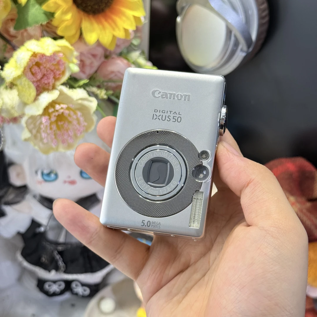 9新 Canon/佳能 佳能ixus50人像神器冷白皮柔焦适合新手带配件
