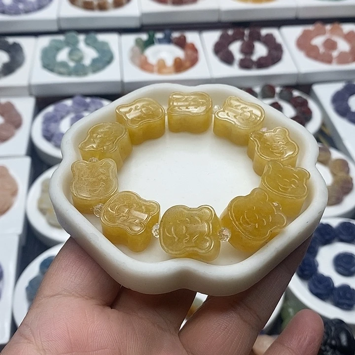 石英质玉未镶嵌手串