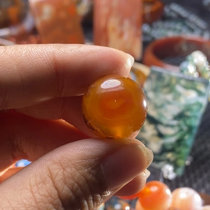 尾***7玛瑙/玉髓未镶嵌颈饰