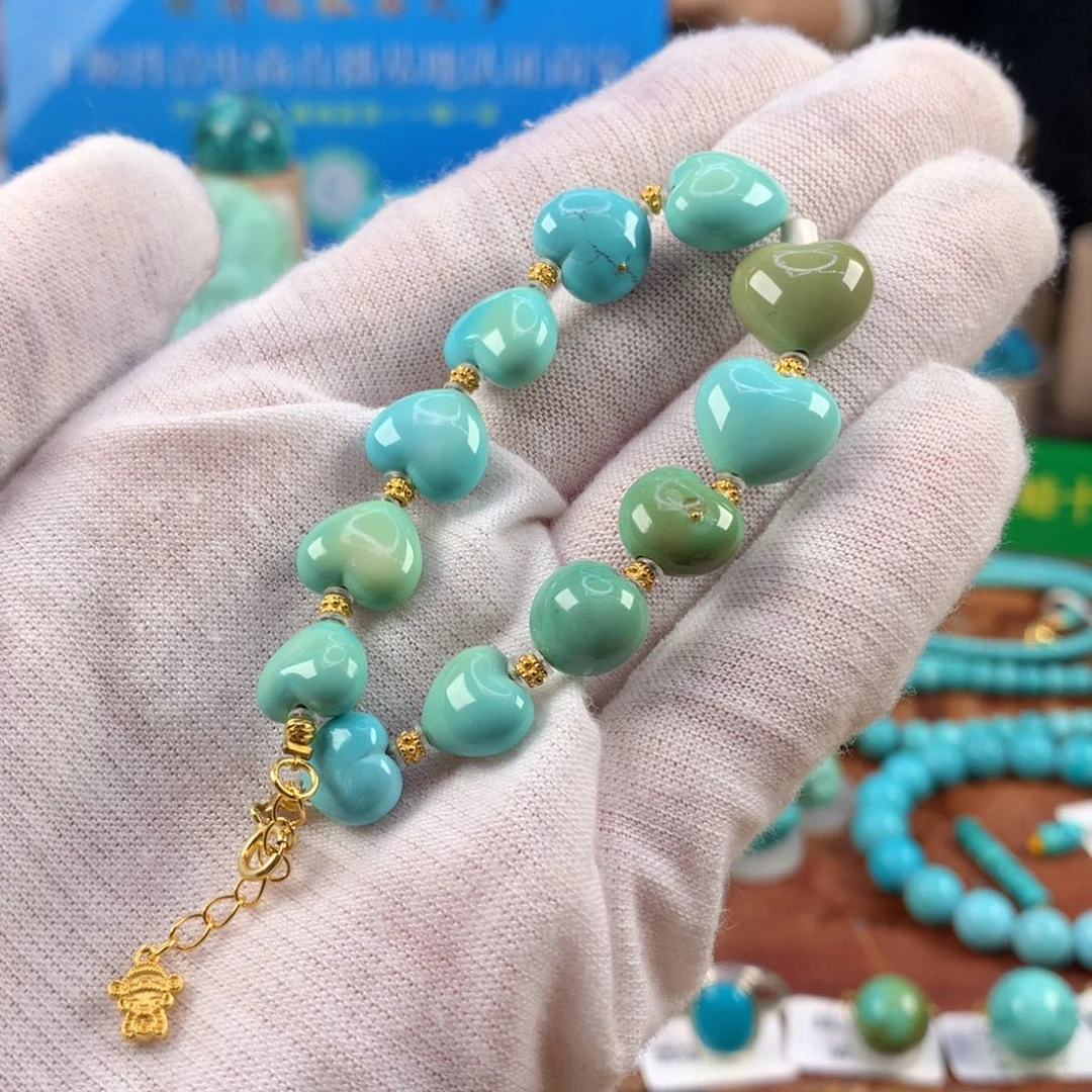 绿松石未镶嵌珠宝奇石11mm