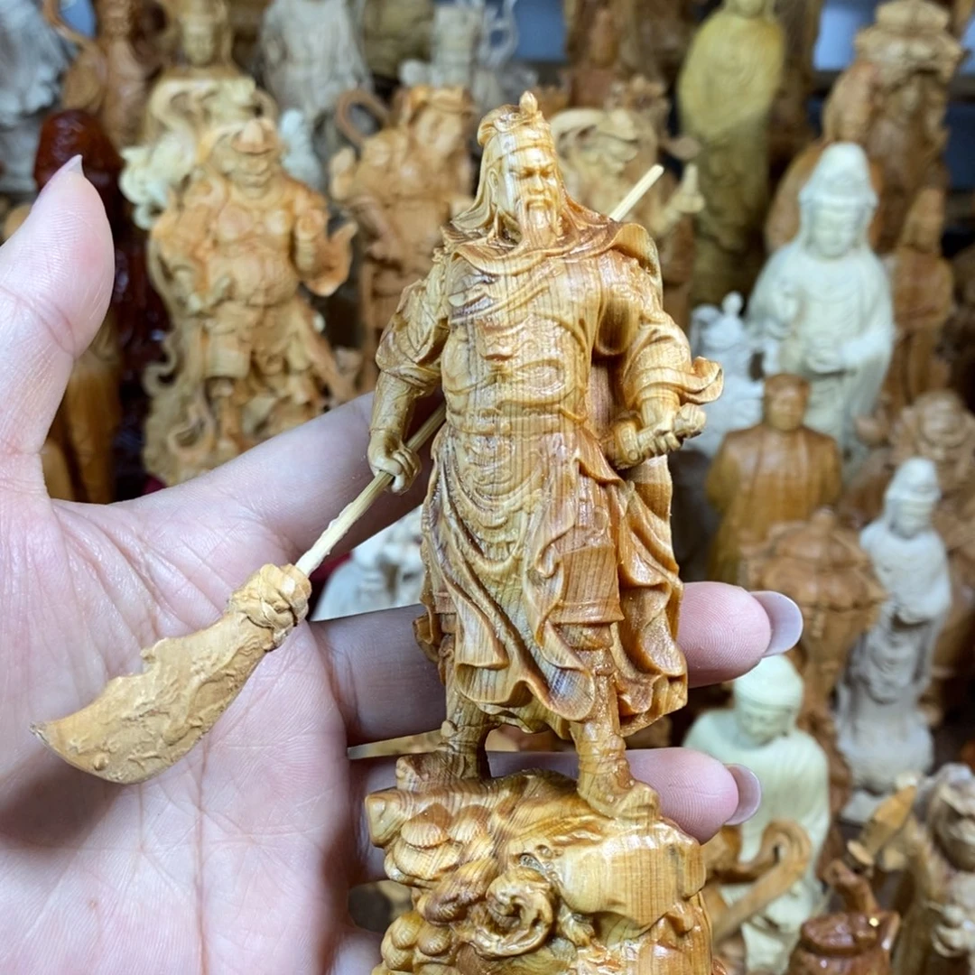 木崖柏12高披风关公