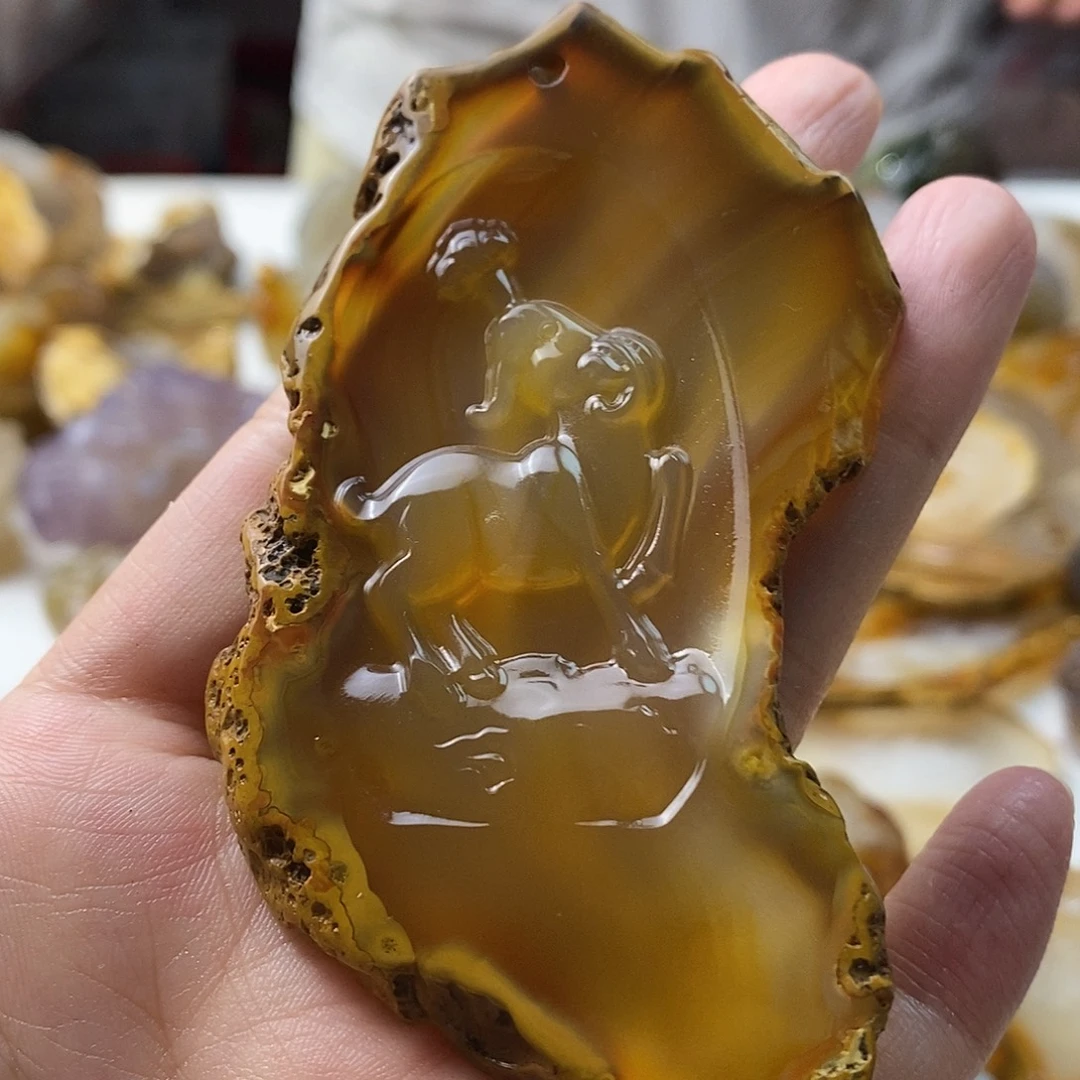 玛瑙/玉髓未镶嵌颈饰