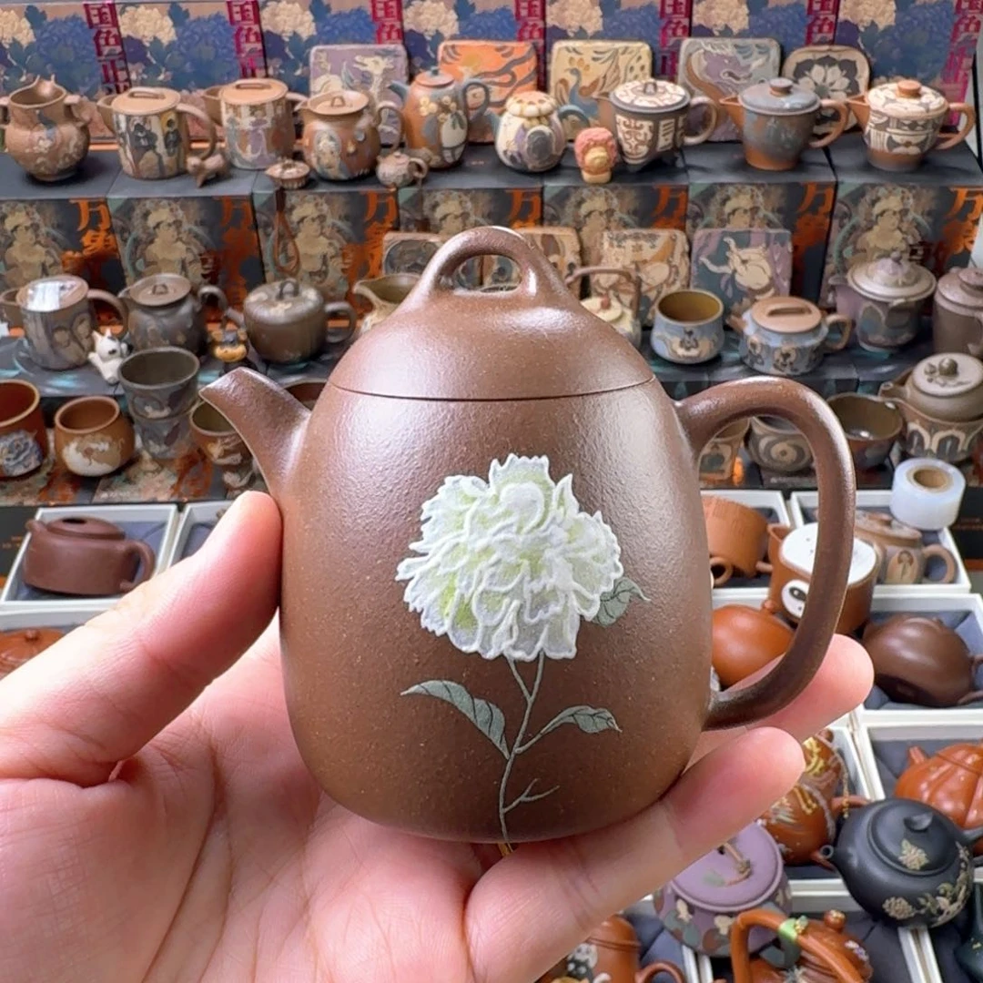 茶壶紫砂150cc原矿精工半手
