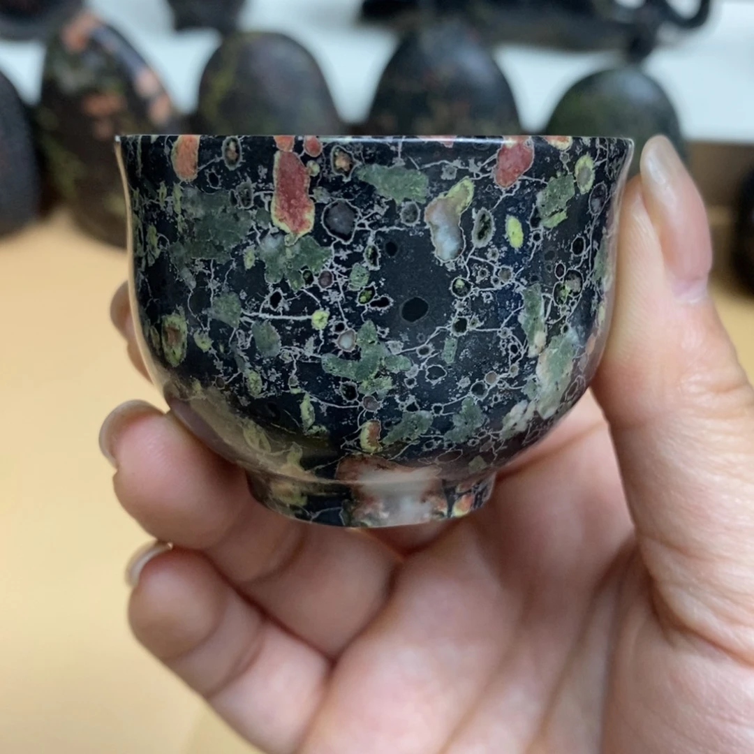 玉福茶具瓷安山玉