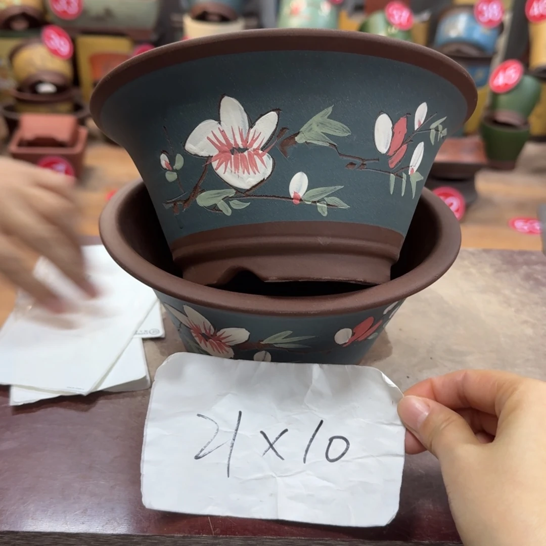 紫砂花盆破损包赔